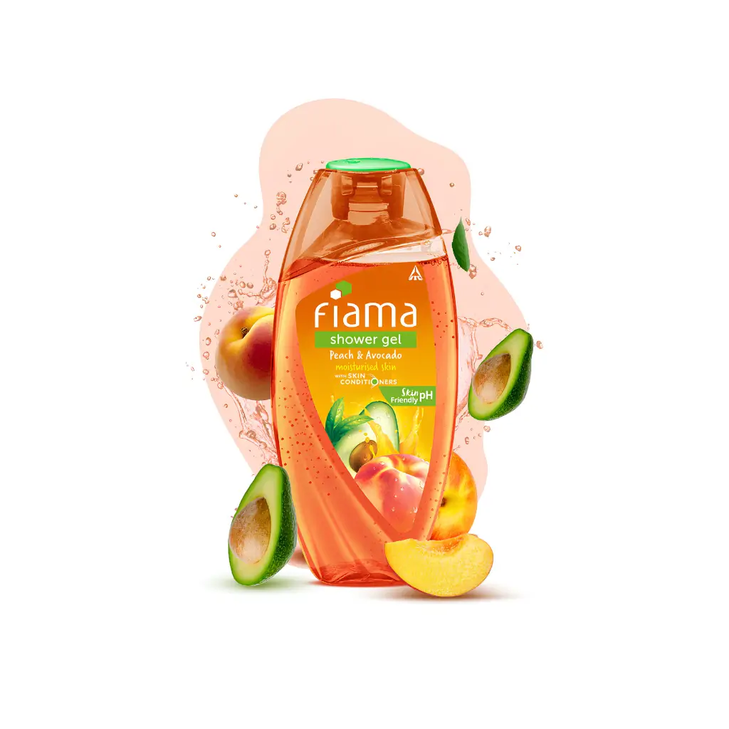 FIAMA PEACH & AVACADO MOISTURISED SKIN SHOWER GEL 250 ML