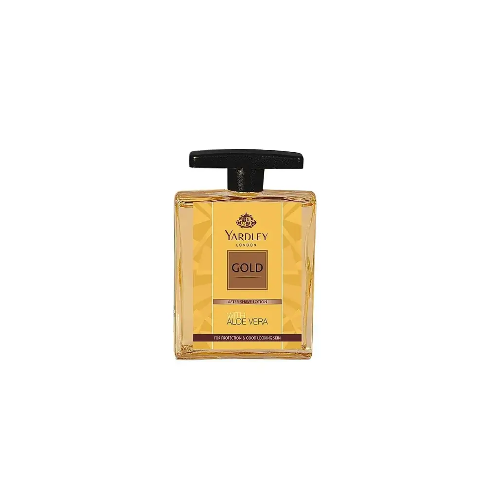 YARDLEY LONDON GOLD AFTER SHAVE LOTION WITH ALOE VERA 50 ML