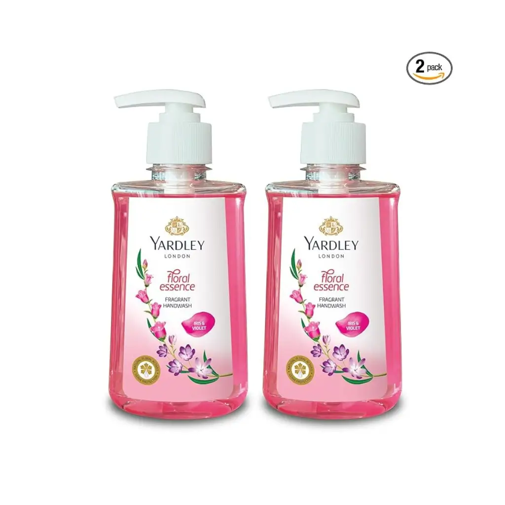 YARDLEY FLORAL ESSENCE FRAGRANT HANDWASH IRIS & VIOLET BUY 1 GET 1 (2*200 ML)