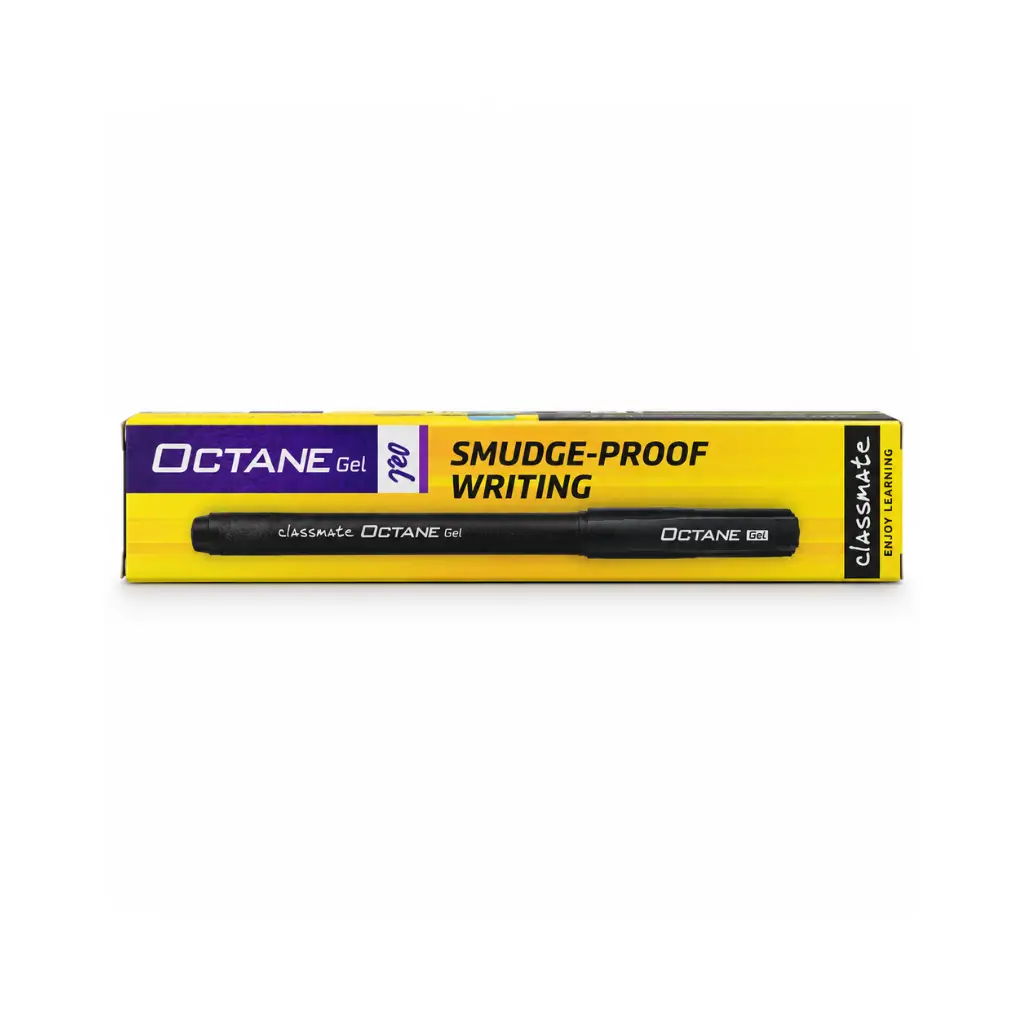CLASSMATE OCTANE GEL BLACK PEN