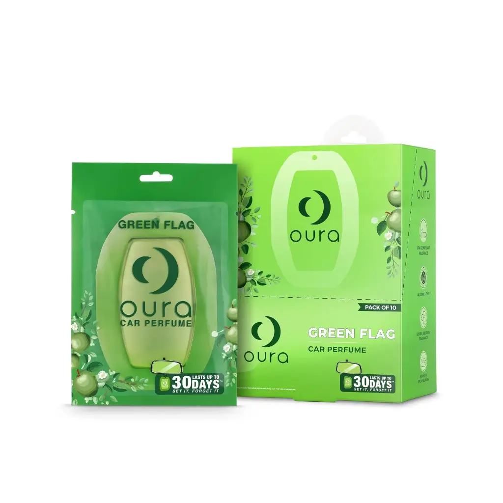 OURA CAR PERFUME GREEN FLAG 7.5 G
