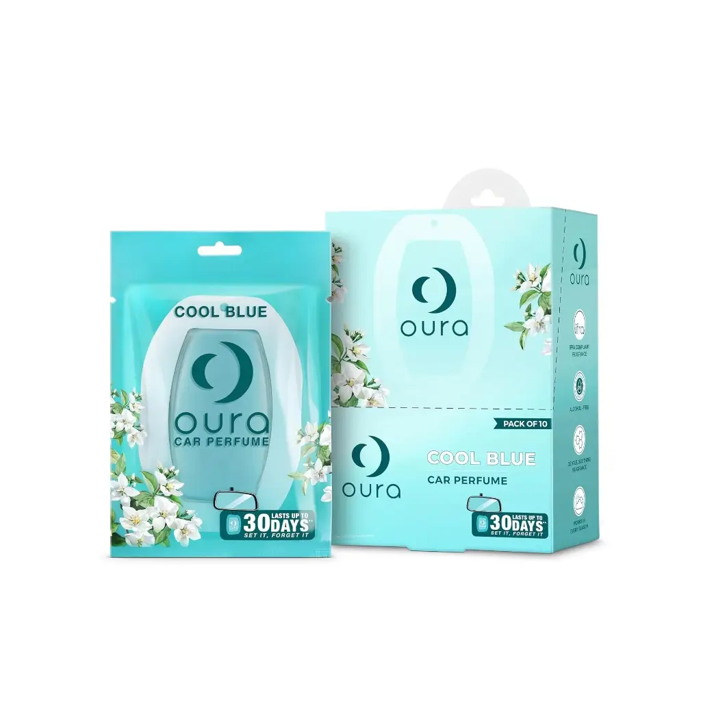 OURA CAR PERFUME COOL BLUE 7.5 GM