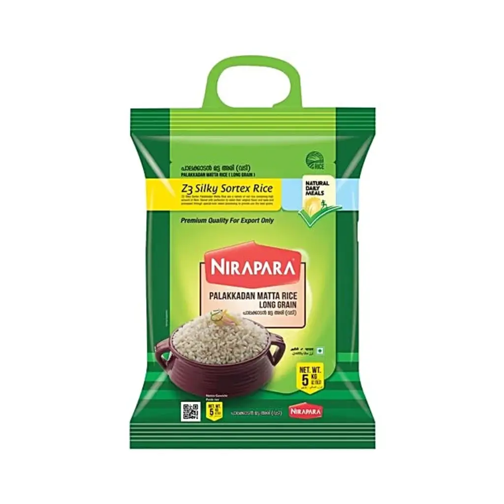 NIRAPARA PALAKKADAN VADI MATTA RICE 5 KG