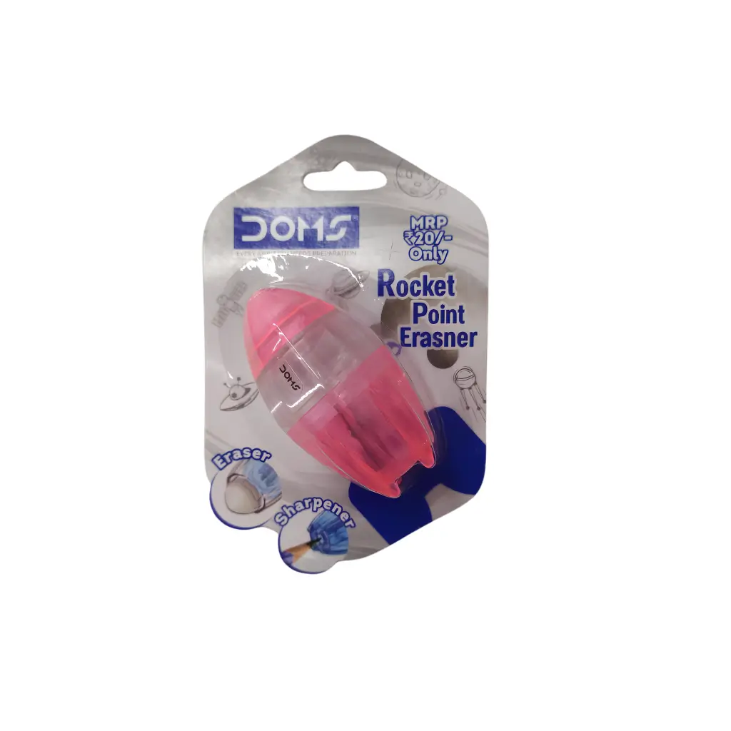 DOMS E-RACER 2 IN 1 ERASER SHARPENER