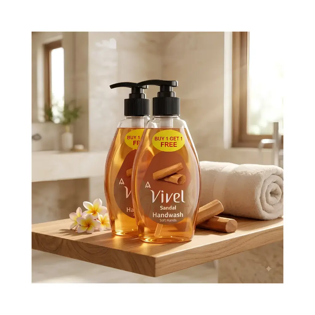 VIVEL SANDAL HANDWASH BUY 1 GET 1 (2*220 ML)