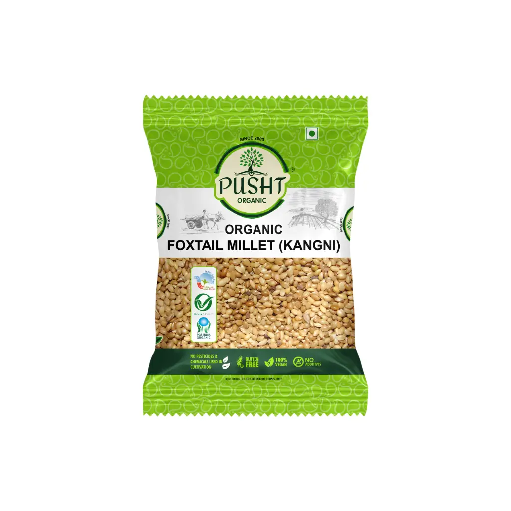 PUSHT ORGANIC FOXTAIL (KANGNI) MILLET 500 GM