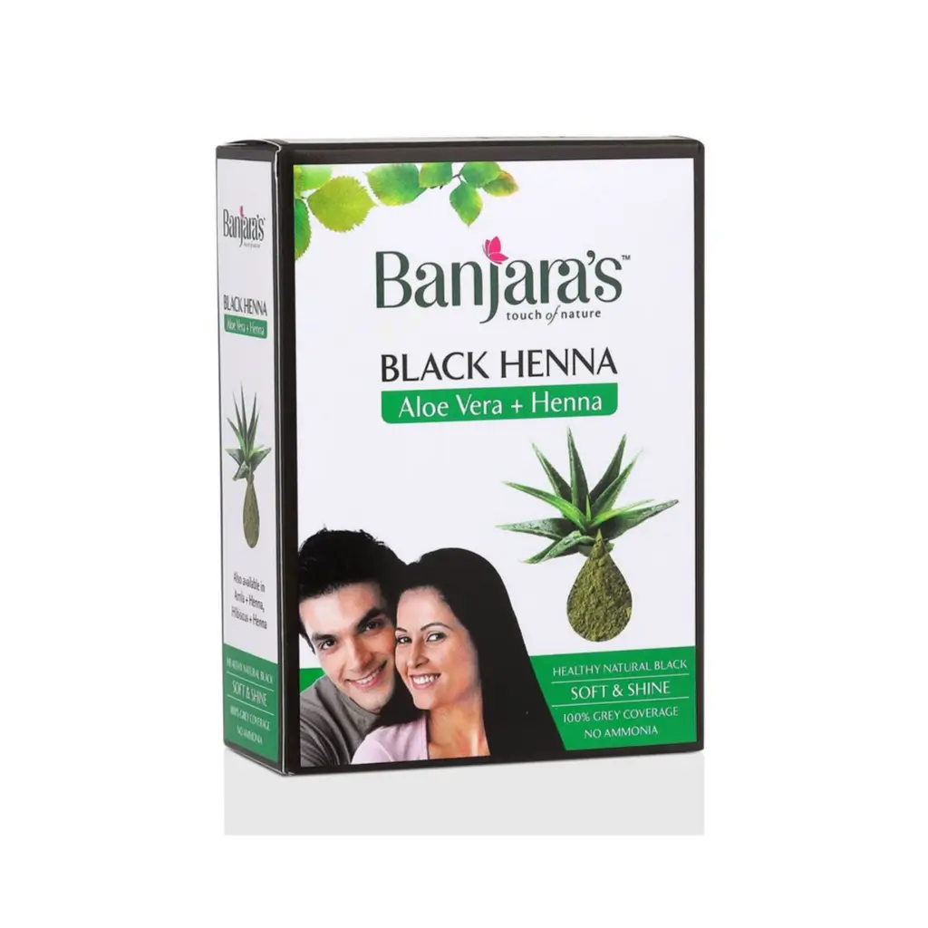BANJARA S BLACK HENNA ALOE VERA + HENNA 20 GM