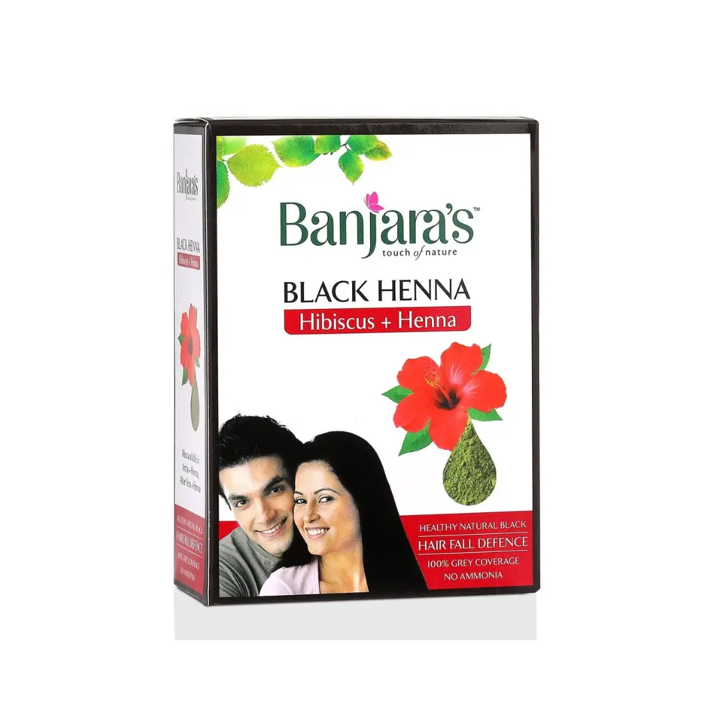 BANJARA S BLACK HENNA HIBISCUS + HENNA 50 GM