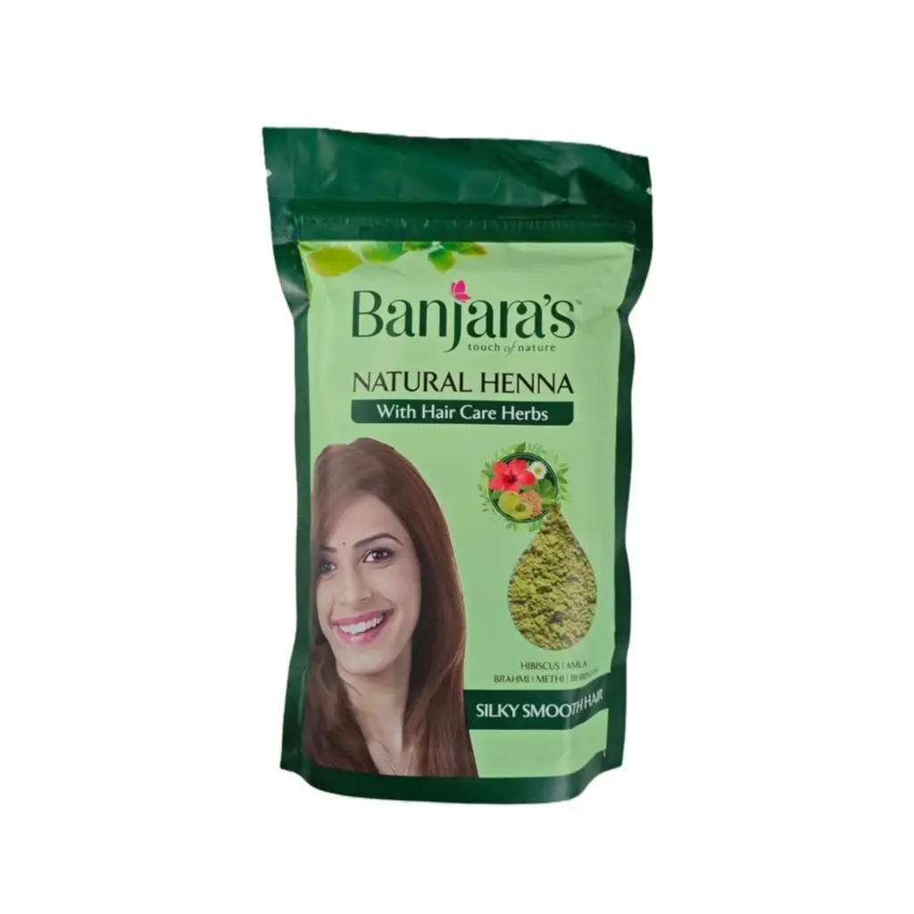 BANJARA S NATURAL HENNA WITH HAIR CARE HERBS 50 GM