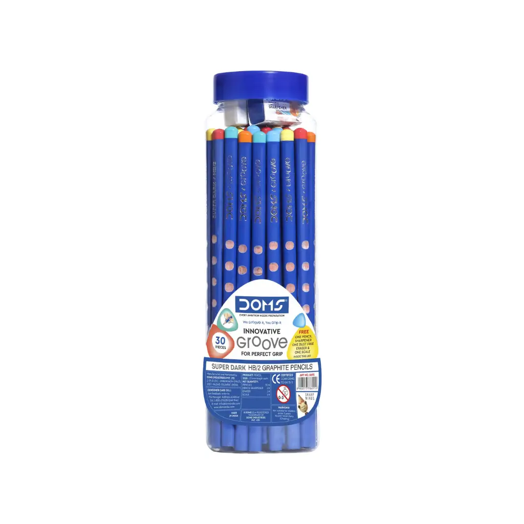 DOMS X-TRA SUPER DARK HB/2 GRAPHITE PENCIL