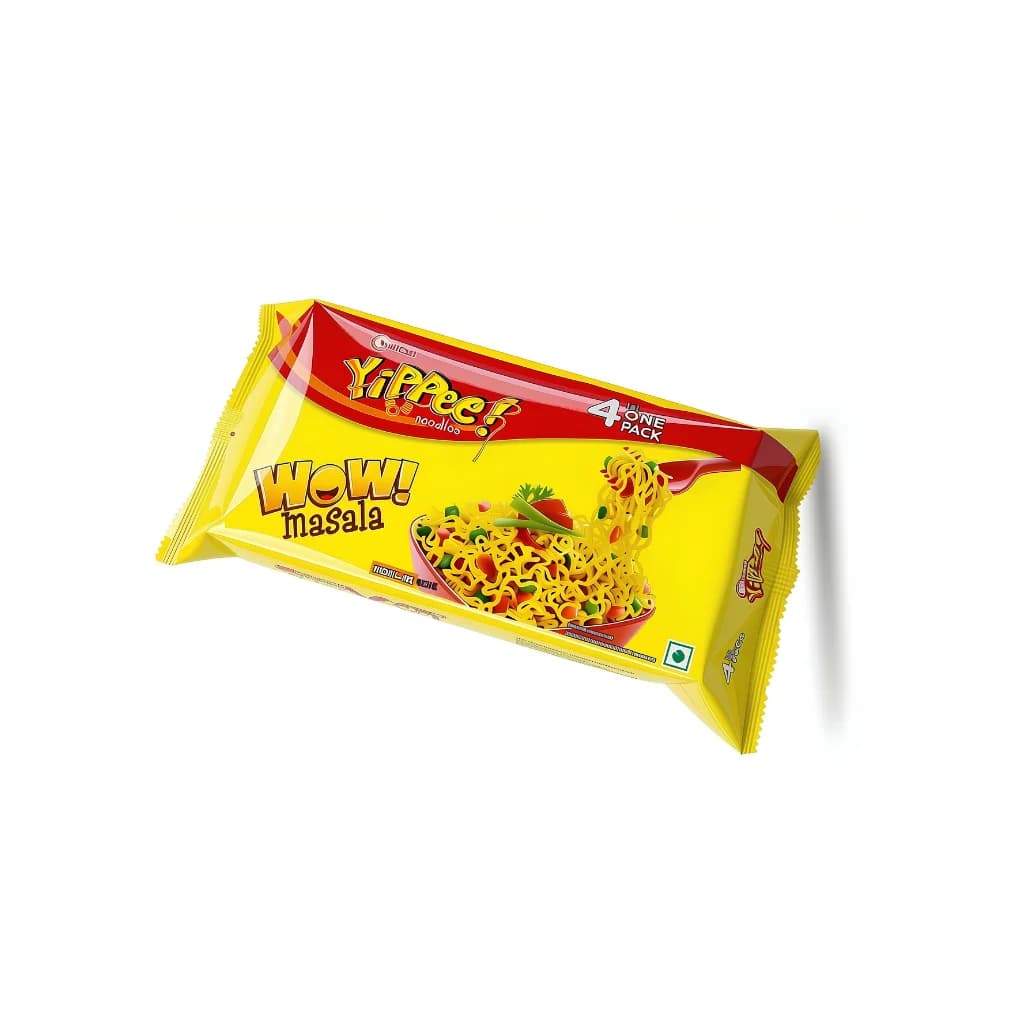 YIPPEE NOODLES 4 IN 1 WOW MASALA 280 GM