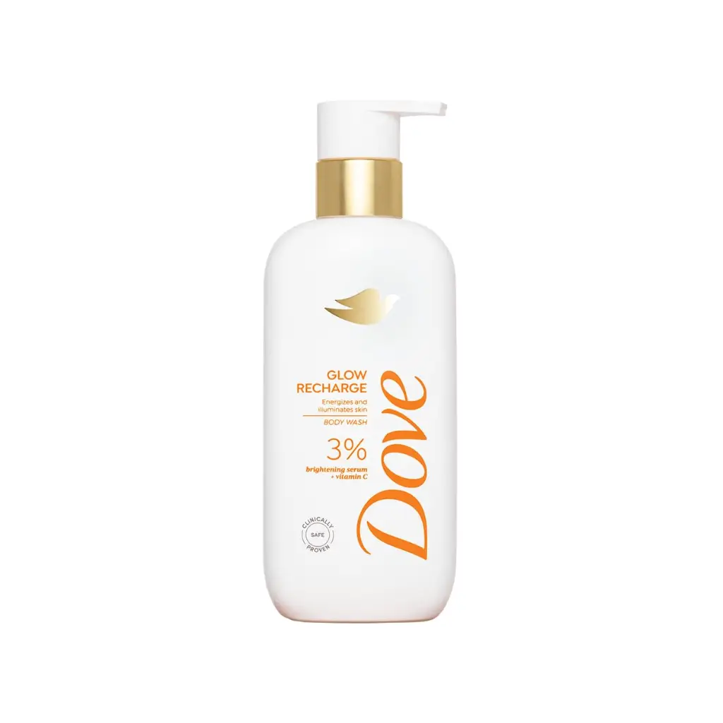DOVE GLOW RECHARGE BODY WASH 300 ML