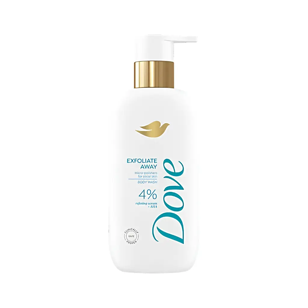 DOVE EXFOLIATE AWAY BODY WASH 300 ML