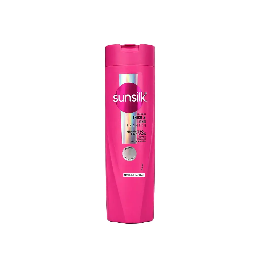 SUNSILK THICK & LONG SHAMPOO 180 ML