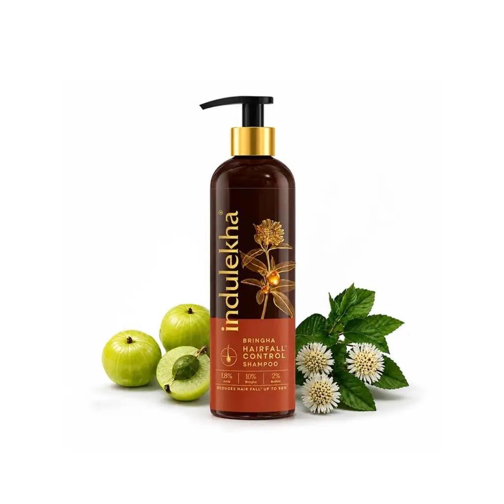 INDULEKHA BRINGHA HAIRFALL CONTROL SHAMPOO 180 ML