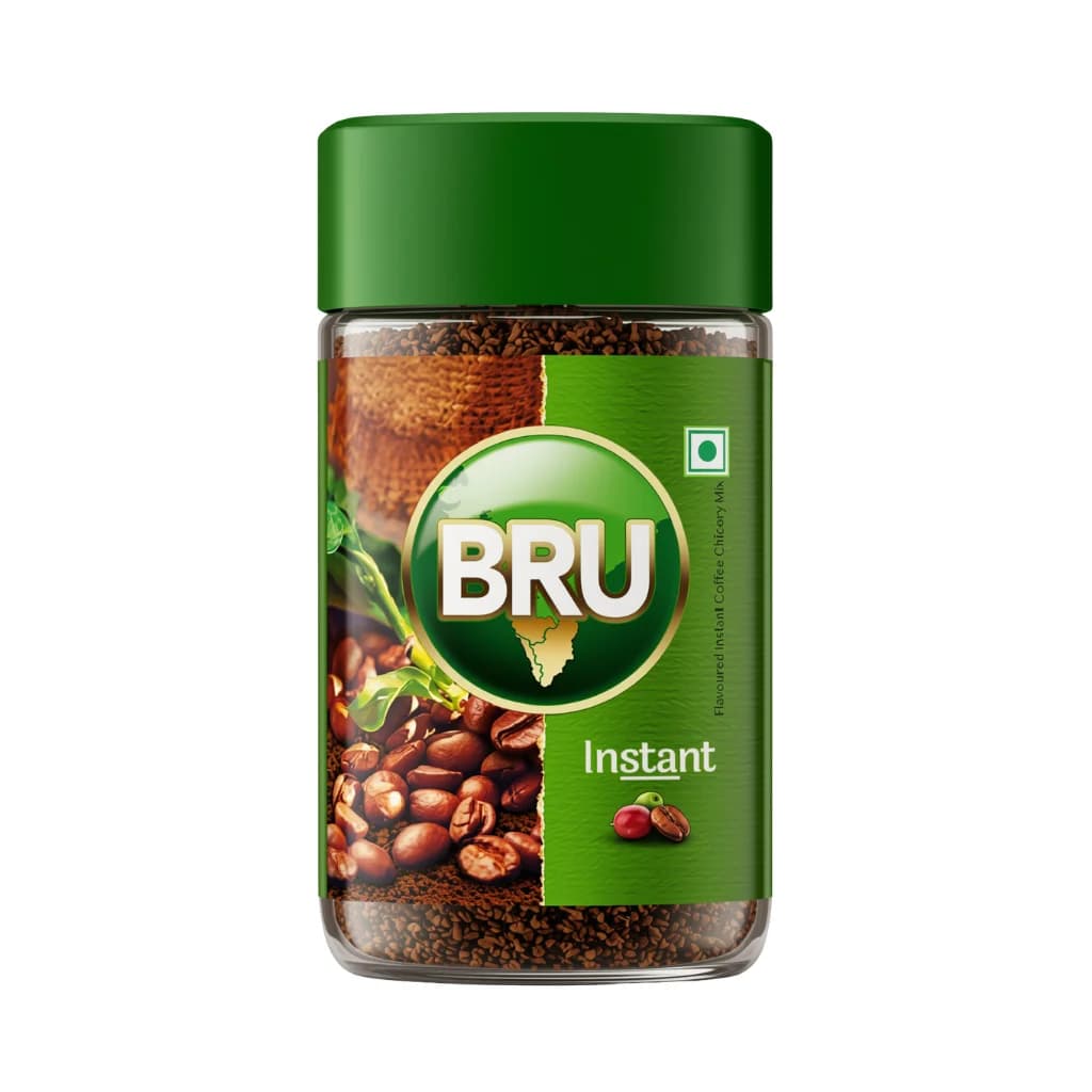 BRU INSTANT COFFEE POWDER BOTTLE 75 GM