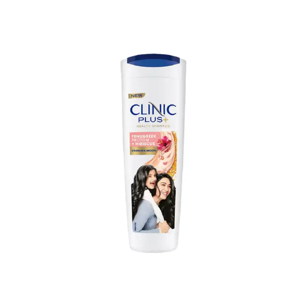 CLINIC PLUS FENUGREEK PROTEIN + HIBISCUS STRENGTH & SMOOTH SHAMPOO 355 ML