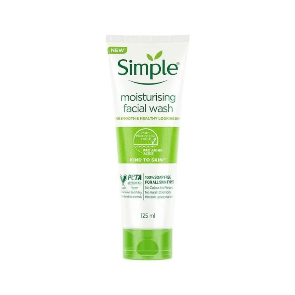 SIMPLE MOISTURISING FACIAL WASH 125 ML