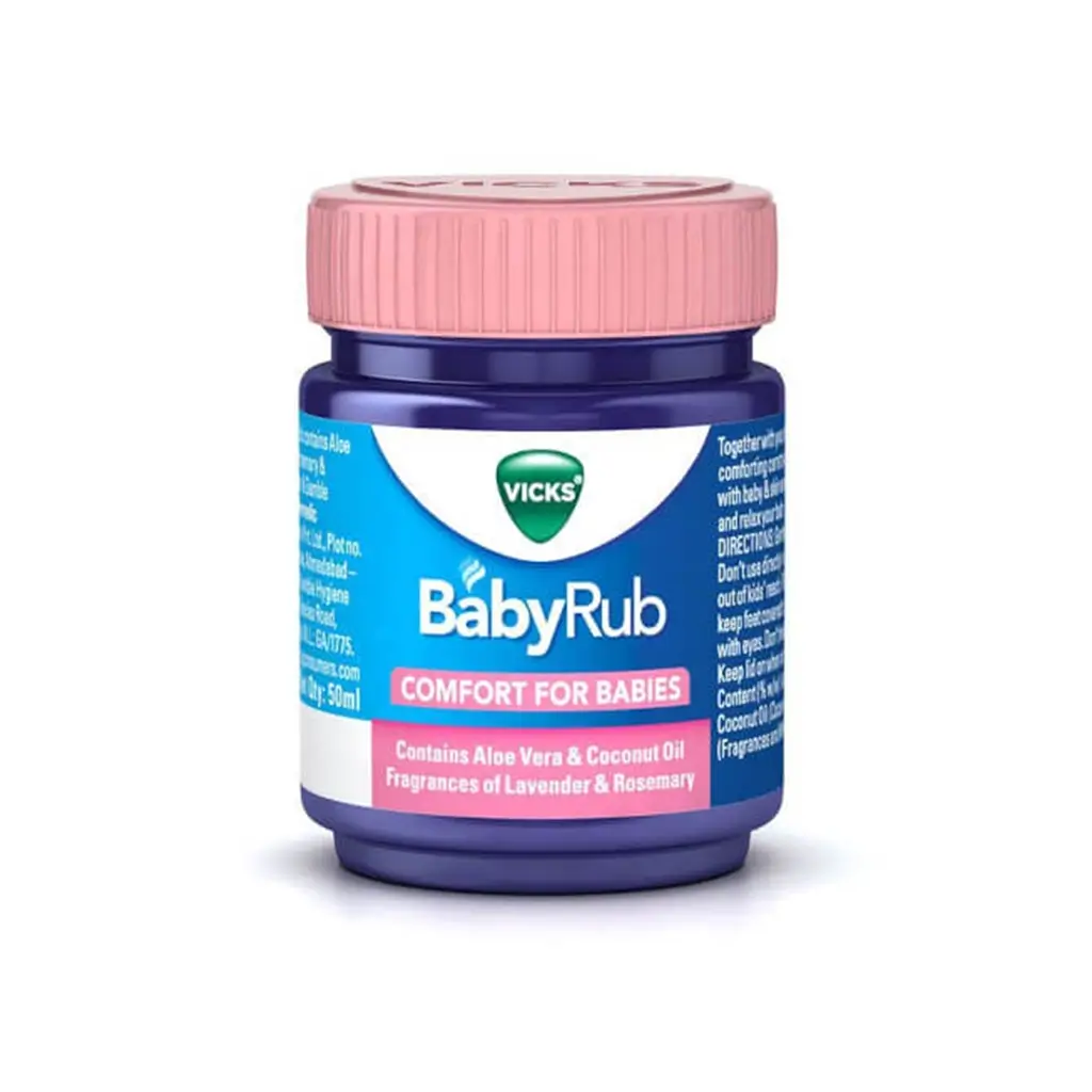 VICKS BABY RUB COMFORT FOR BABIES 50 ML