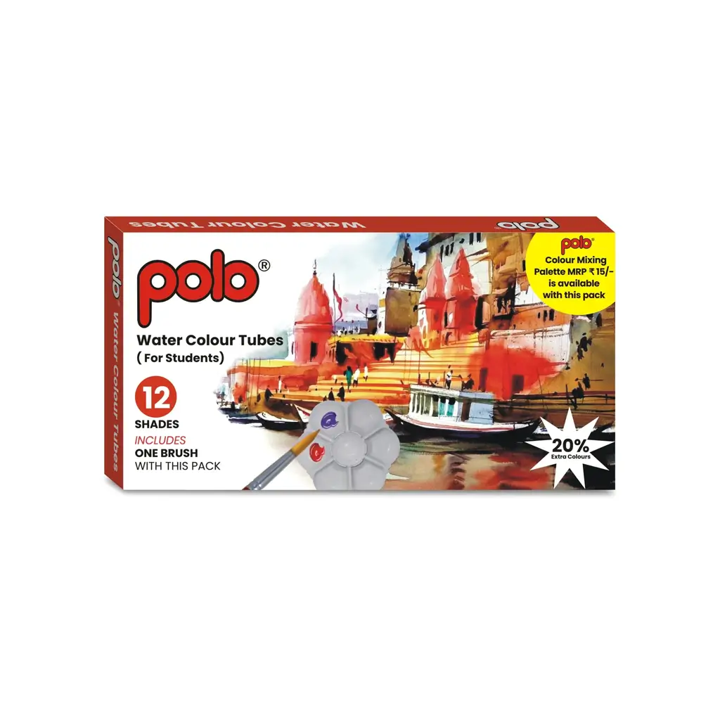 High Range Marketing Polo Water Colour Tube 12