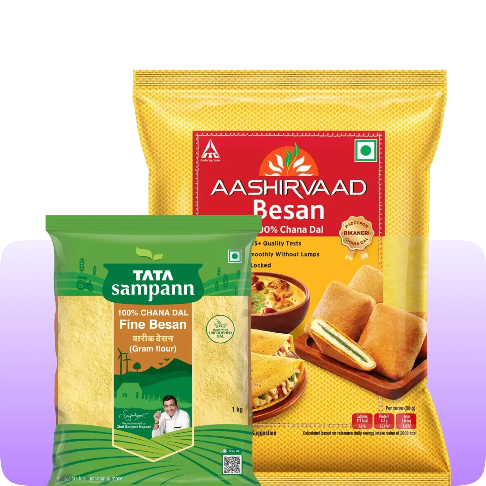 Buy flour online in India including atta and maida