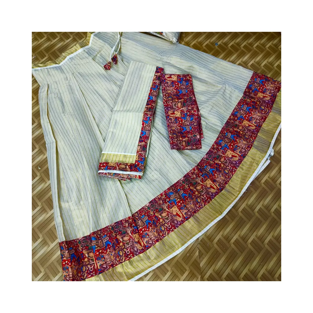 Digital Print Dhavani Set