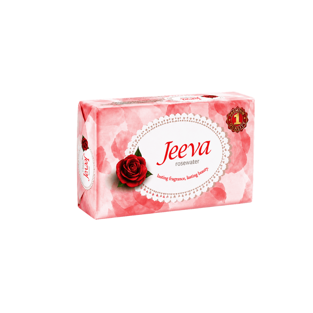 Niki Jeeva Rosewater Soap 280 gm Buy 4 For