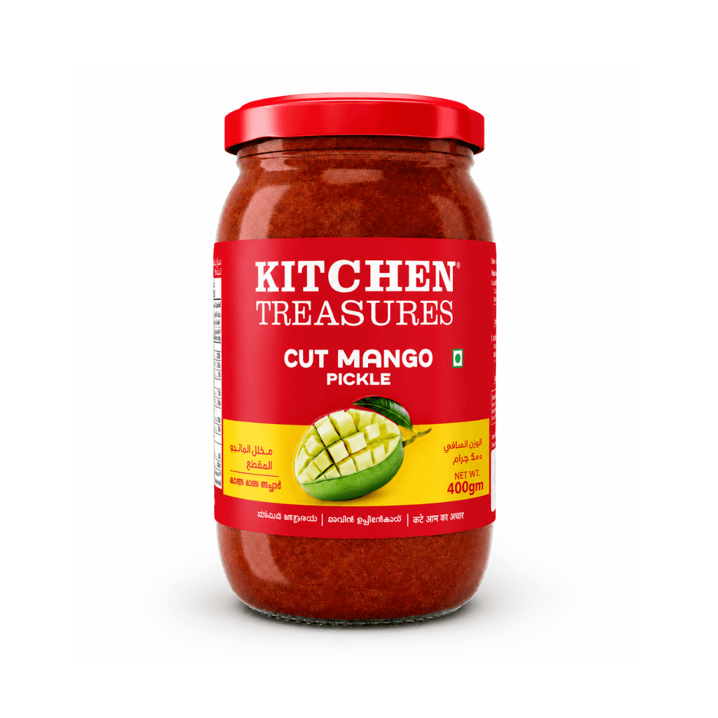KITCHEN TREASURE CUT MANGO PICKLE 400 GM