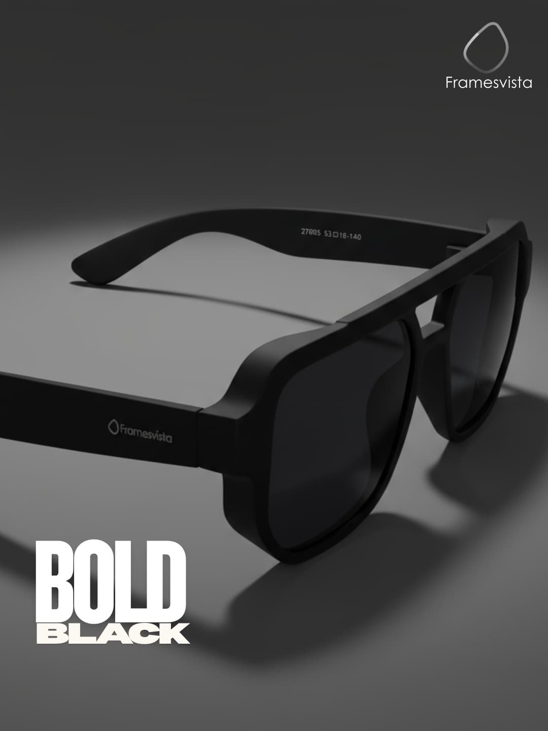 black noir sunglasses for men
