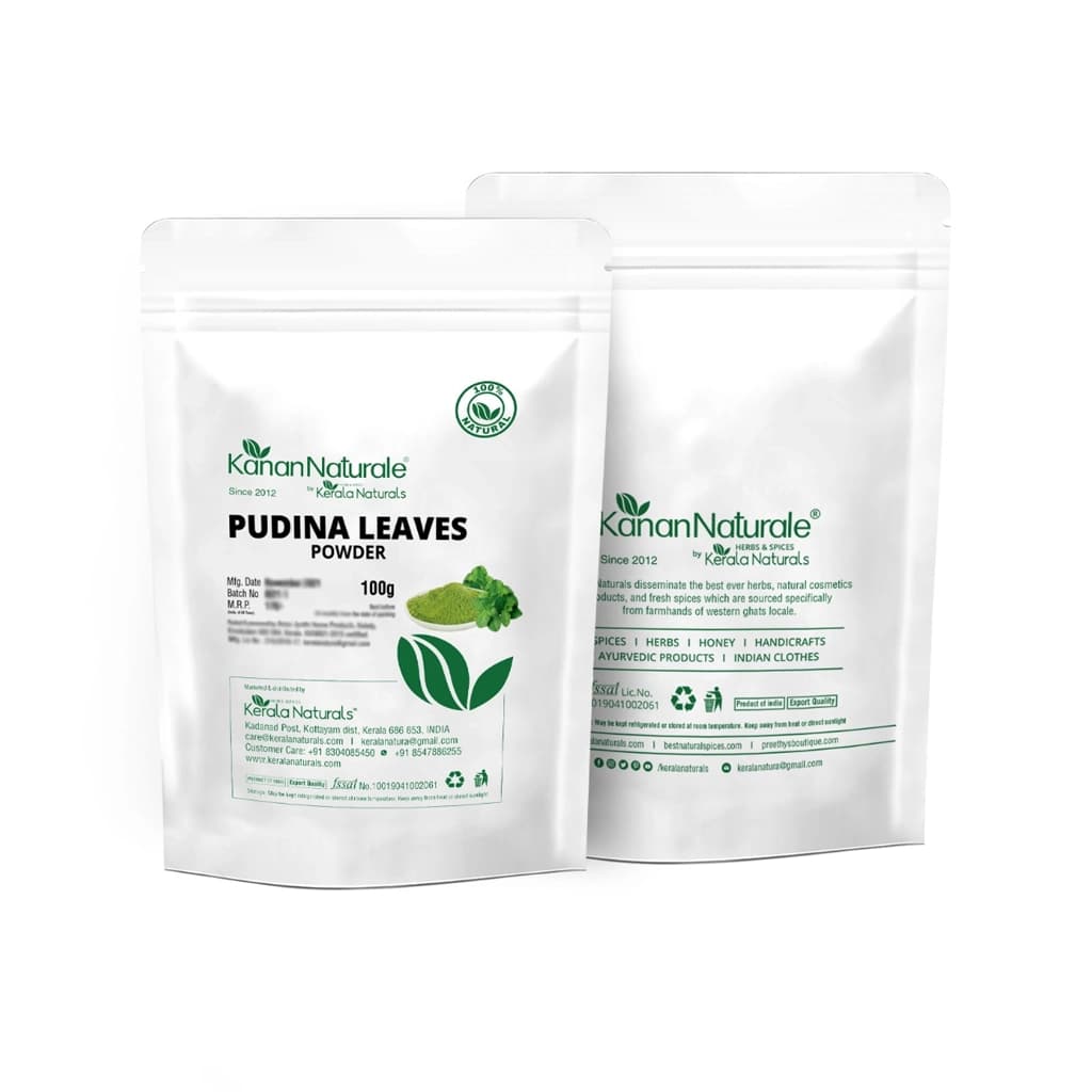 KERALA NATURALS PUDINA LEAVES POWDER 100 GM