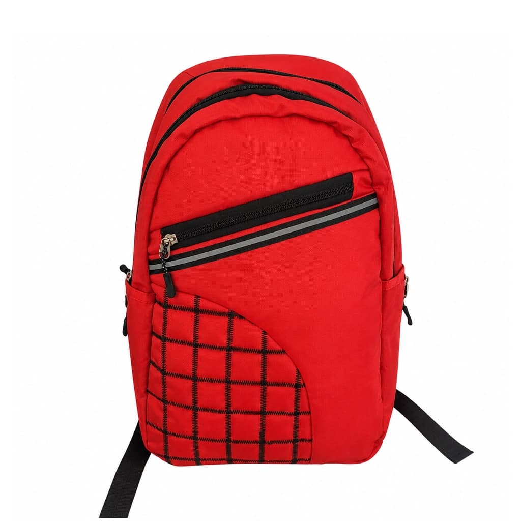 SPLASH RED & BLACK CASUAL BACKPACK