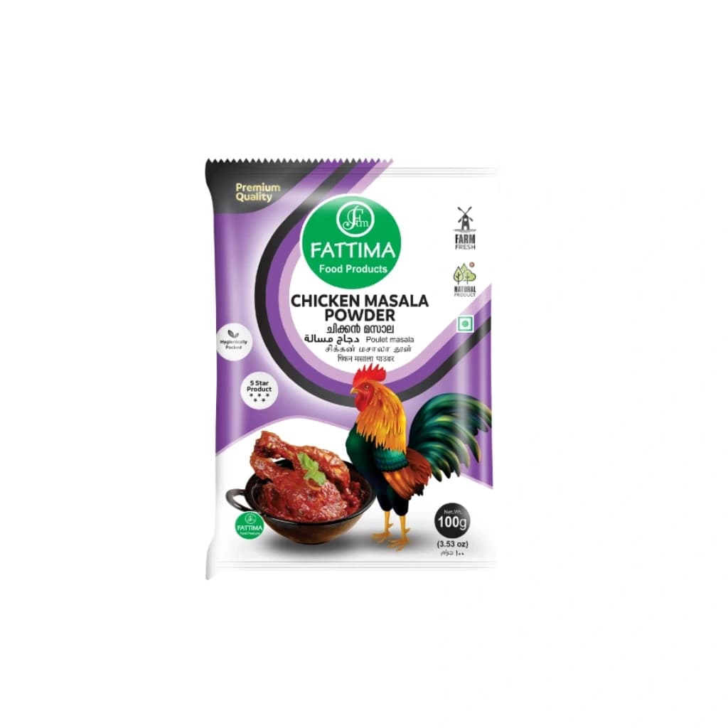 FATTIMA FOOD PRODUCTS - CHICKEN MASALA POWDER 100G