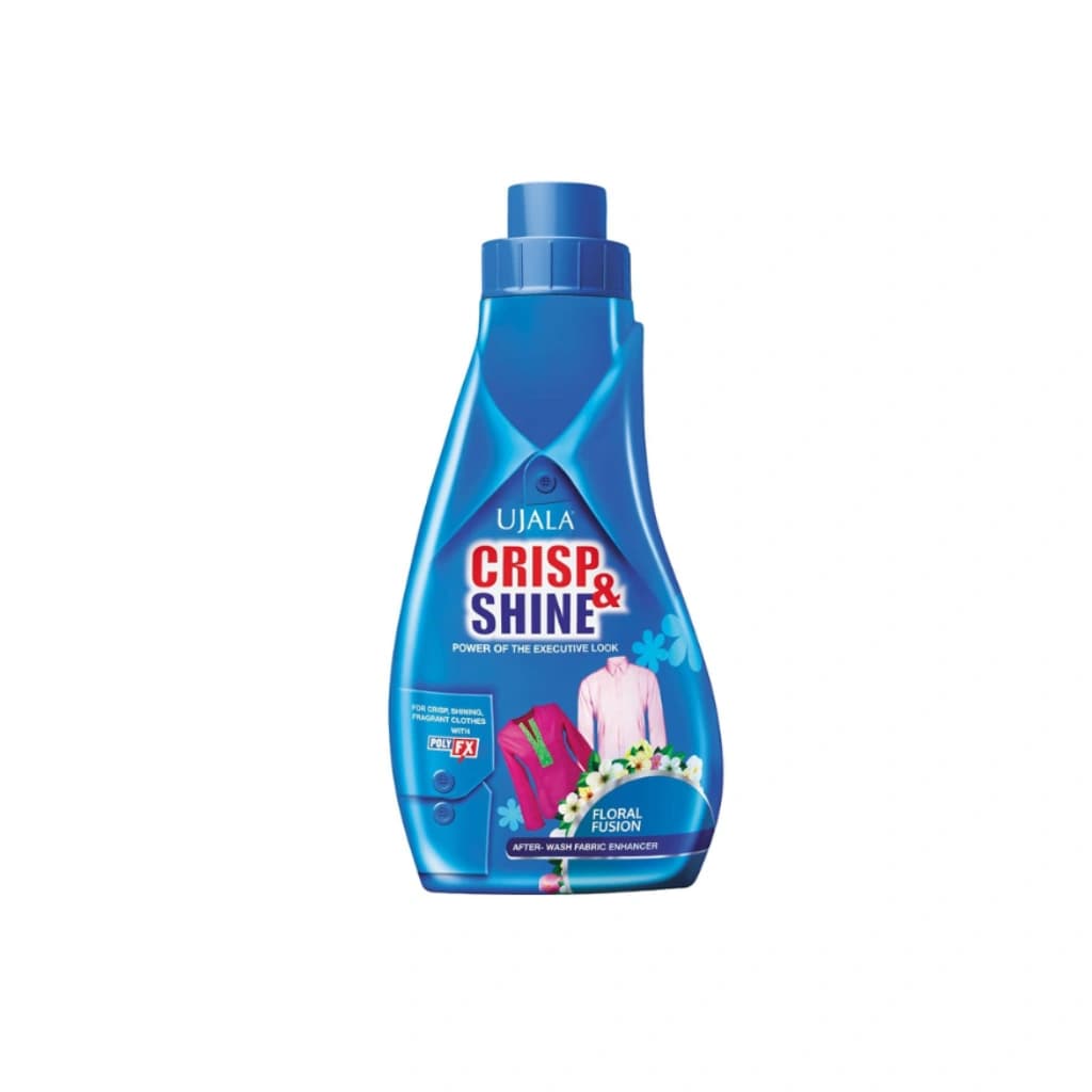 UJALA CRISP&SHINE LIQUID FABRIC ENHANCER FLORAL FUSION 500GM