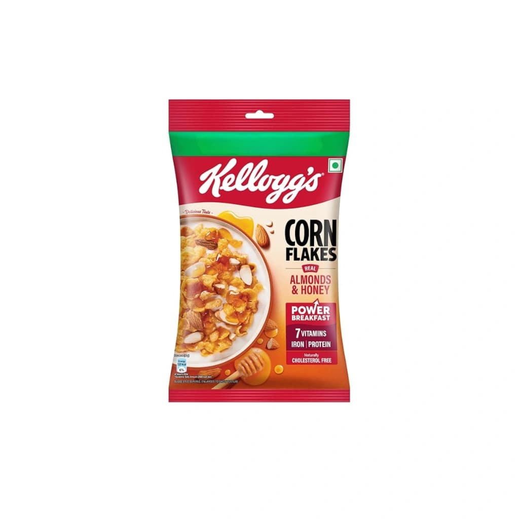 KELLOGG'S CORN FLAKES REAL ALMOND HONEY 168 GM