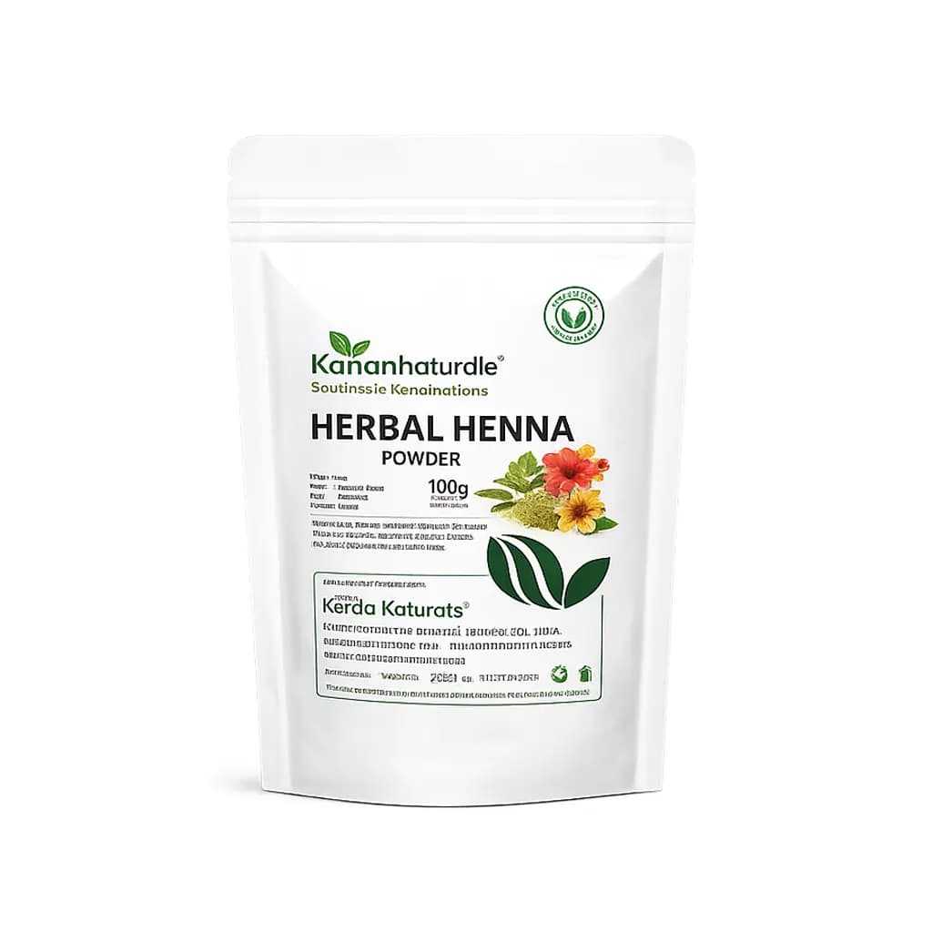 KERALA NATURALS - HERBAL HENNA POWDER 100G