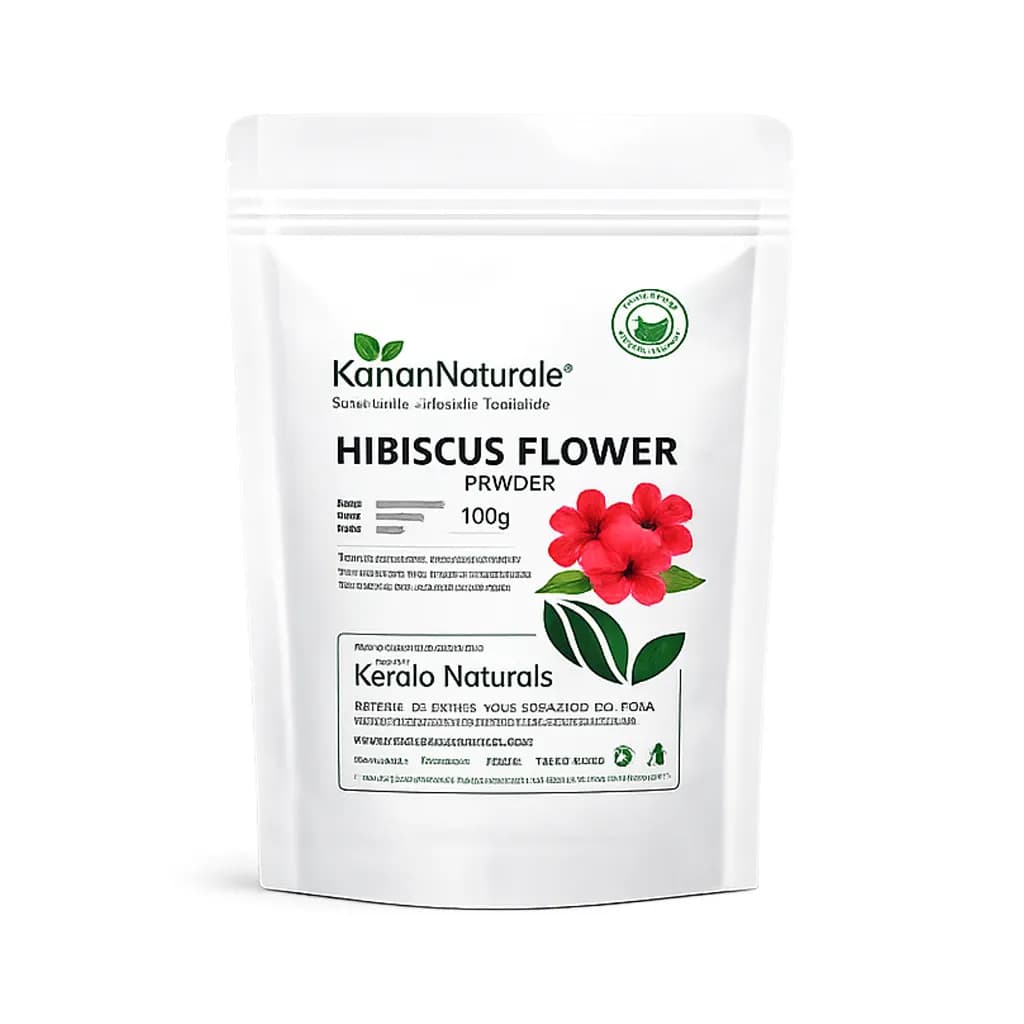KERALA NATURALS - HIBISCUS FLOWER POWDER 100 GM