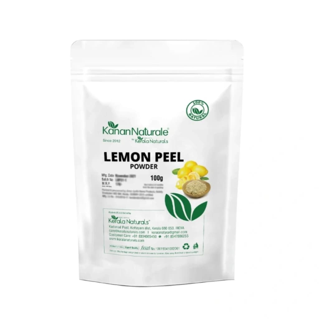 KERALA NATURALS - LEMON PEEL POWDER 100 GM