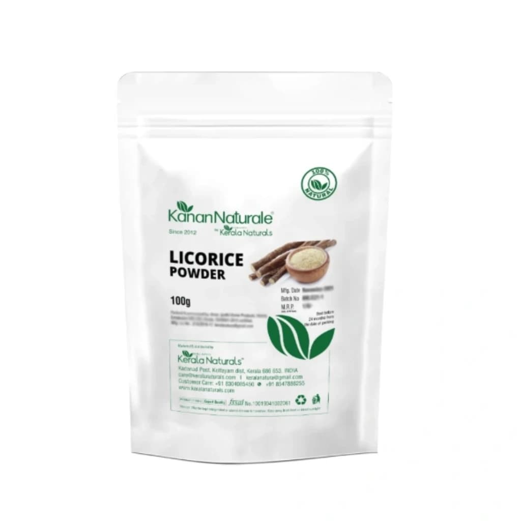 KERALA NATURALS - LICORICE ROOT POWDER 100G