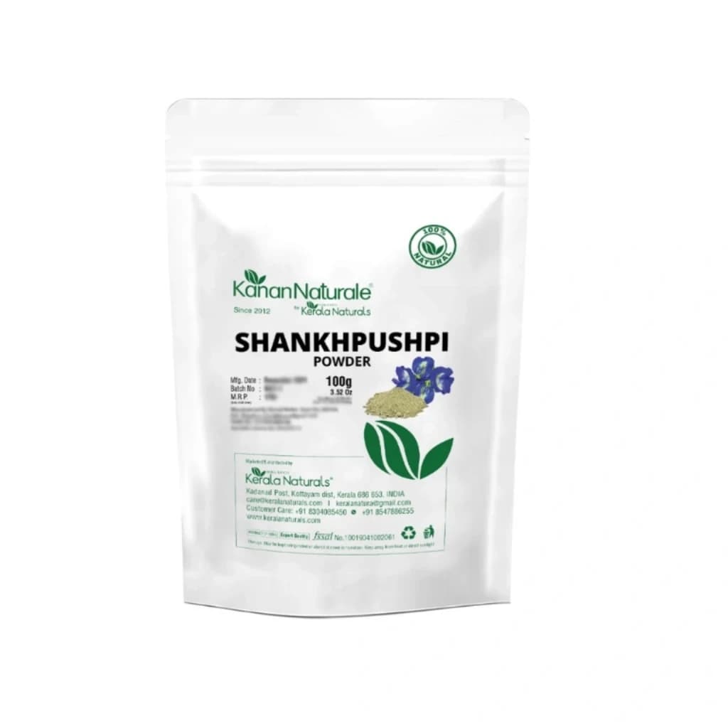 KERALA NATURALS - SHANKHPUSHPI POWDER 100 GM