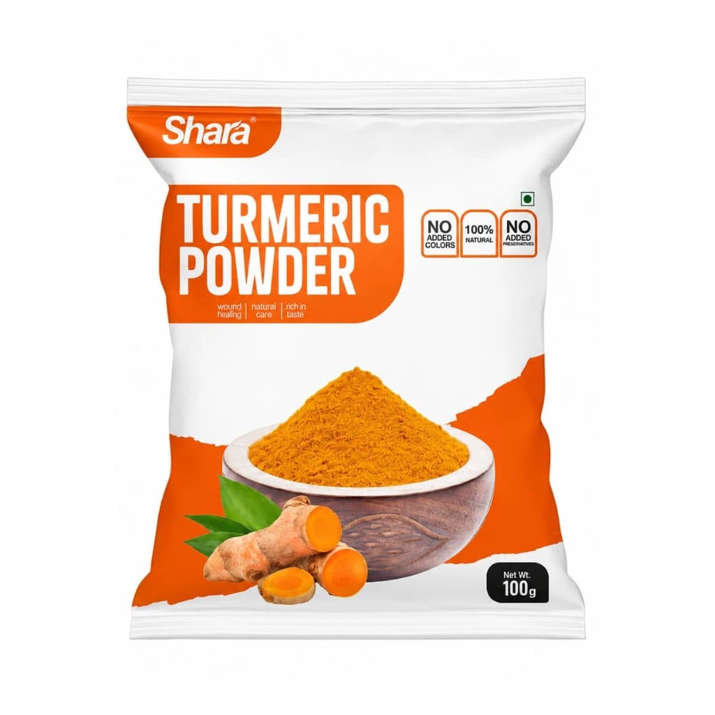 CUCINA BY SHARA - ORGANIC TURMERIC POWDER 100 GM