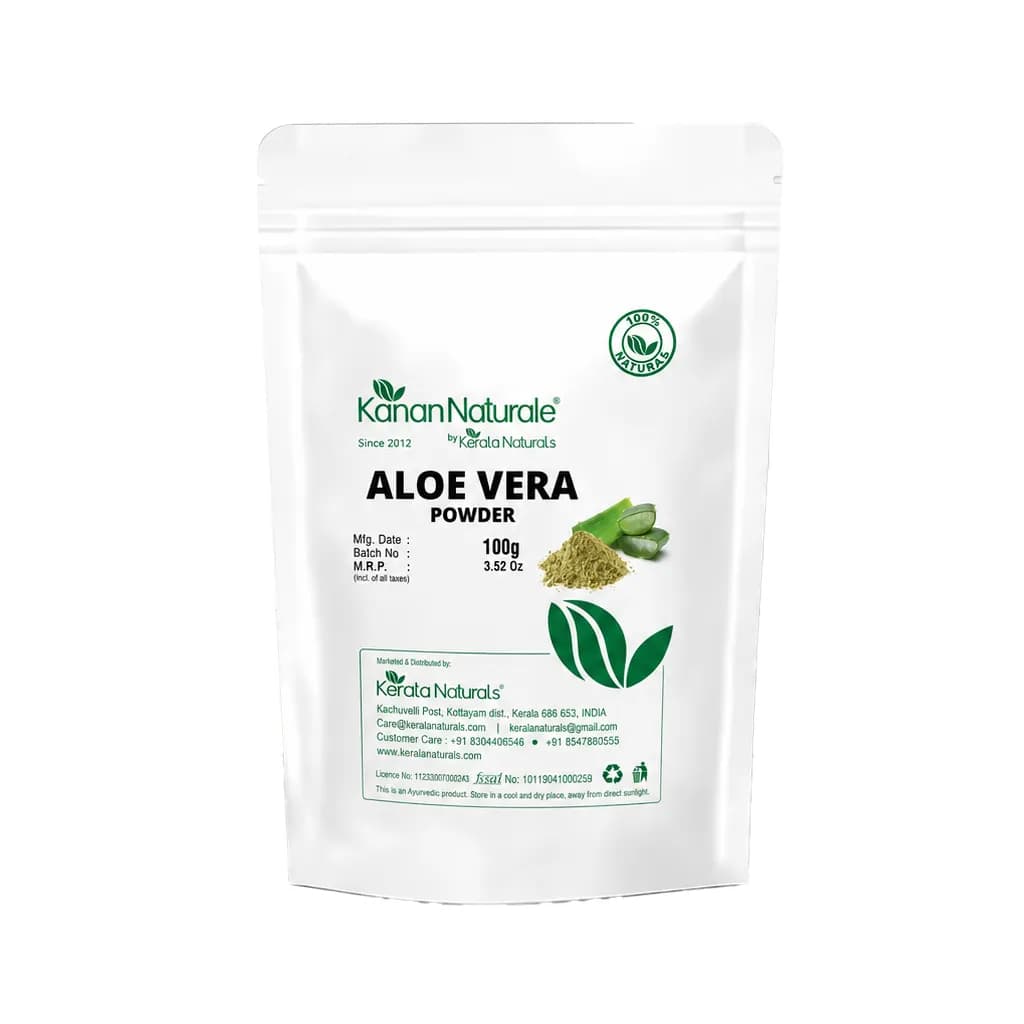 KERALA NATURALS - ALOE VERA POWDER 100 GM