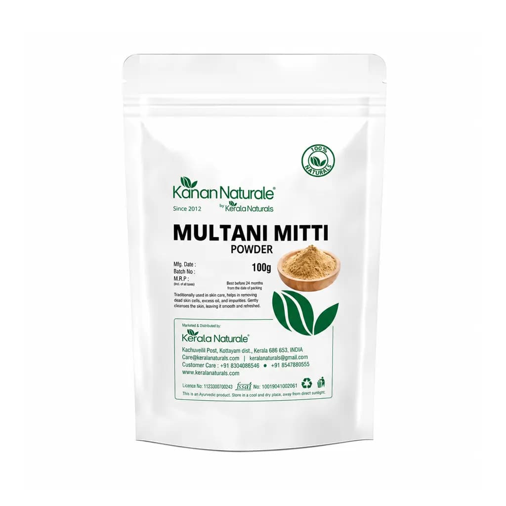 KERALA NATURALS - MULTANI MITTI POWDER 100G