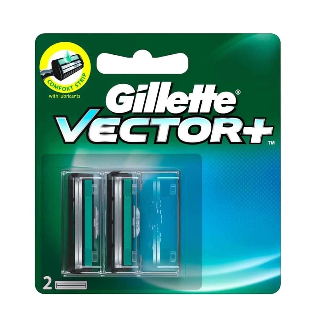 GILLETTE VECTOR+ 2 CARTRIDGES