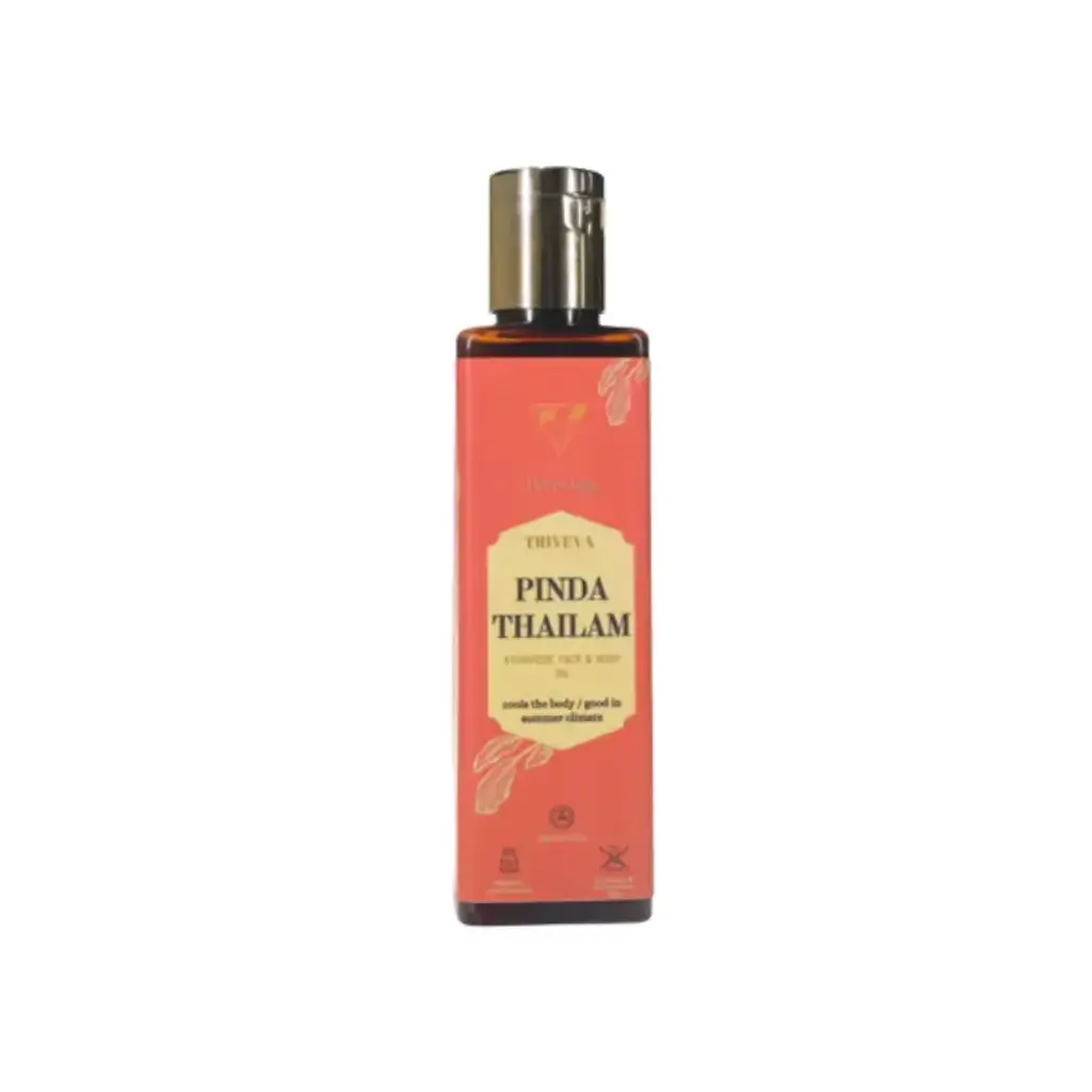 TRIVEVA'S AUTHENTIC AYURVEDIC PINDA THAILAM 200 ML