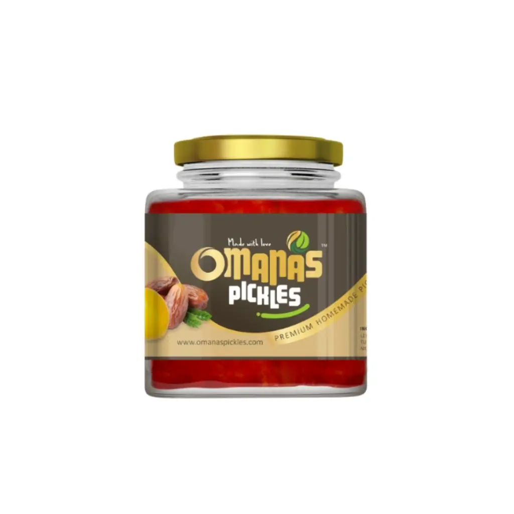 OMANAS PICKLES PREMIUM HOME MADE LEMON AND DATES PICKLE 250G