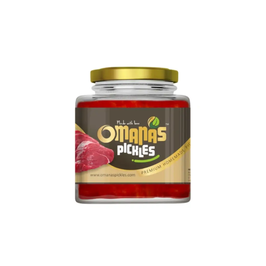 OMANAS PICKLES PREMIUM HOME MADE BUFFALO MEAT PICKLE 250G
