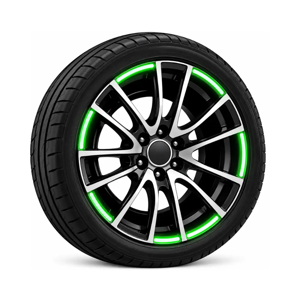 GENERIC 15033 CAR WHEEL REFLECTIVE STICKERS 20PC