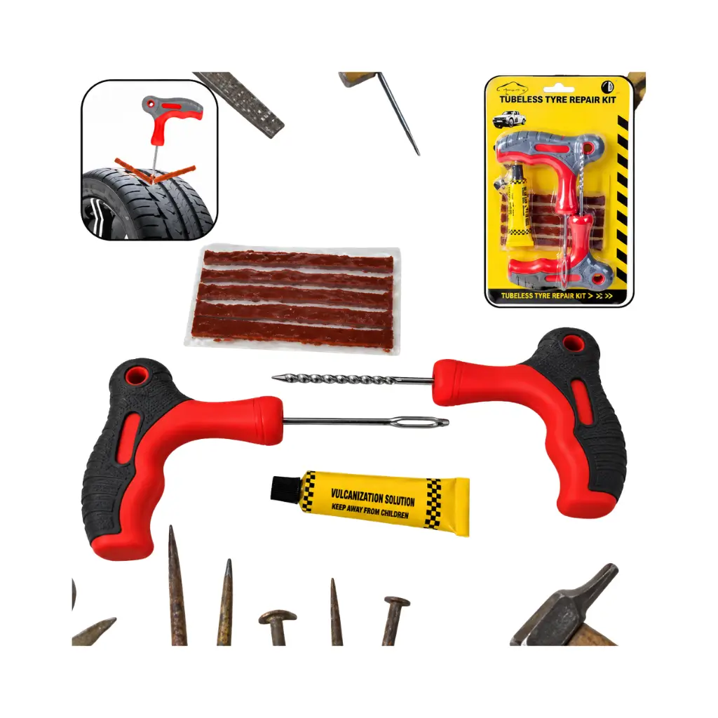 Genric 15321 4 in 1Tubeless Tyre Puncture Kit