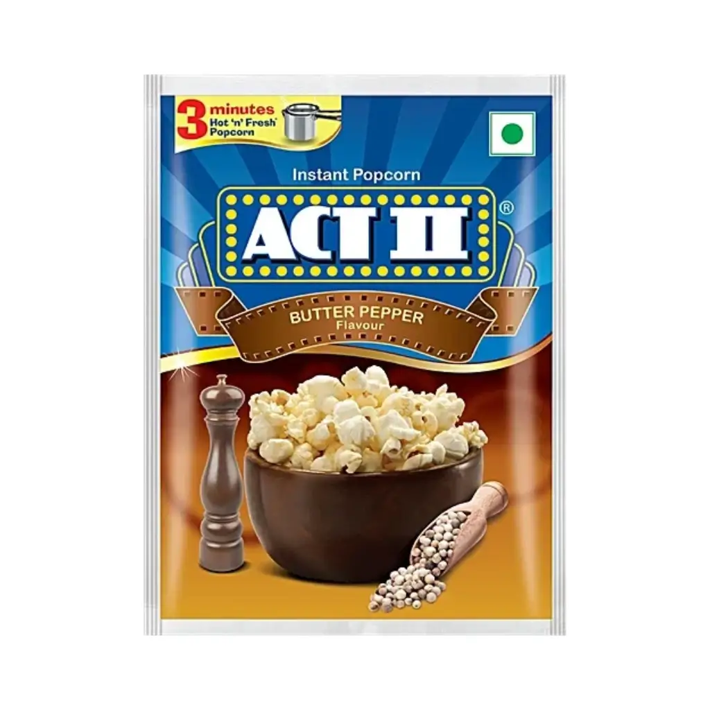 ACT II INSTANT POPCORN BUTTER PEPPER FLAVOUR 70 GM