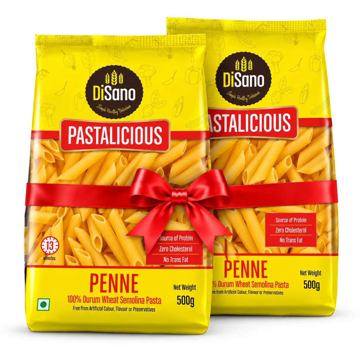 DISANO PASTALICIOUS PENNE 500 GM BUY 1 GET 1